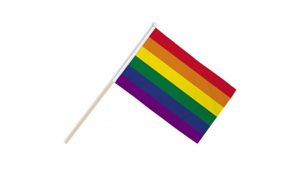 Rainbow (LGBT) Hand Flags
